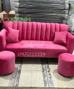 Băng sofa phòng khách lưng múi dày có nhiều kích thước 10