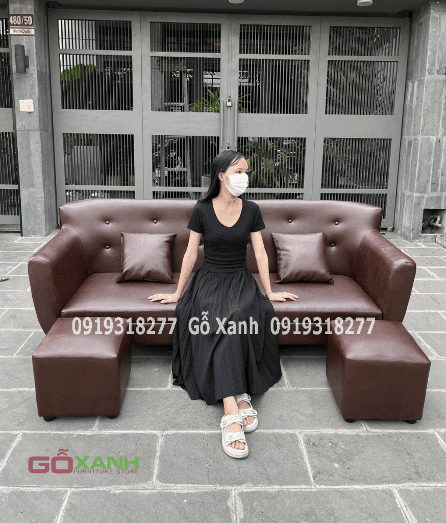 Sofa Gỗ Xanh