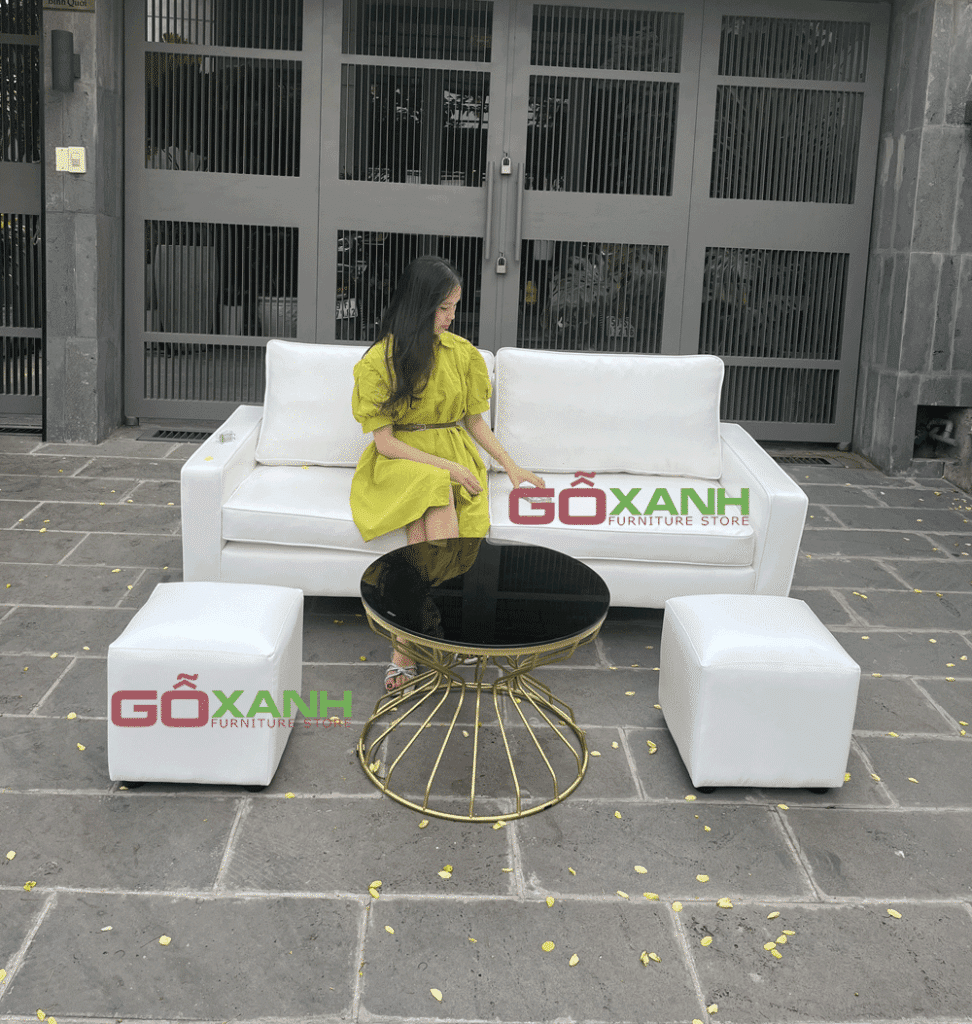 Sofa Gỗ Xanh