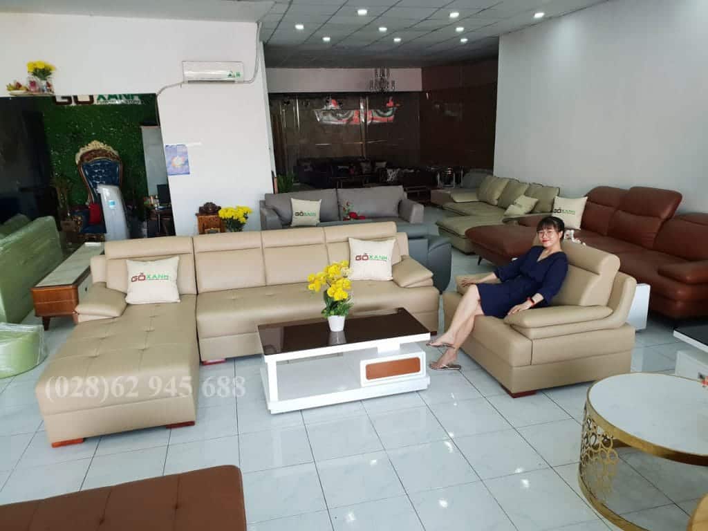 Sofa Gỗ Xanh