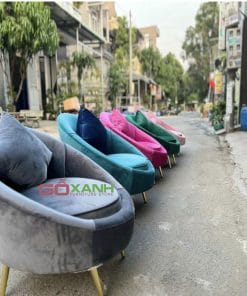 Ghế Sofa Đơn Hạt Xoài Mini Nhỏ Gọn Xinh Xinh 1