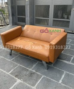 Ghế Sofa Giường Thông Minh Gấp Gọn 1m4 Có Tay Vịn 2