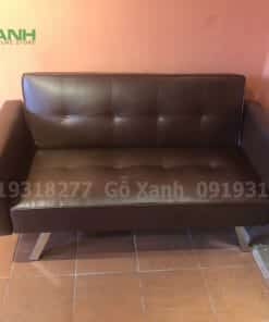 Ghế Sofa Giường Thông Minh Gấp Gọn 1m4 Có Tay Vịn 4
