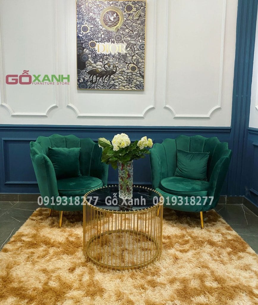 Sofa Gỗ Xanh