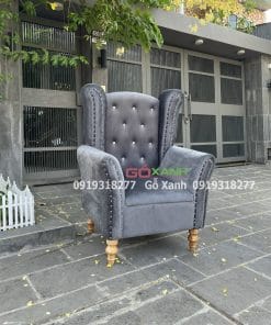 Ghế Sofa Làm Nail (Spa) Cổ Điển Giá Rẻ Tphcm 3