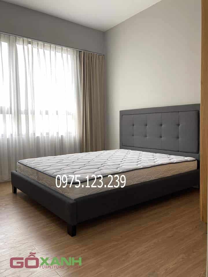 Giường ngủ bọc nệm giá rẻ