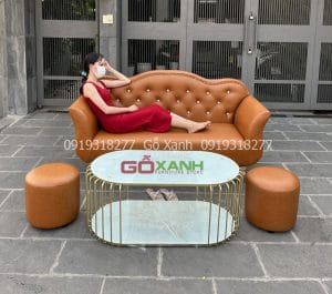 Bộ sofa băng 1m7 tân cổ điển