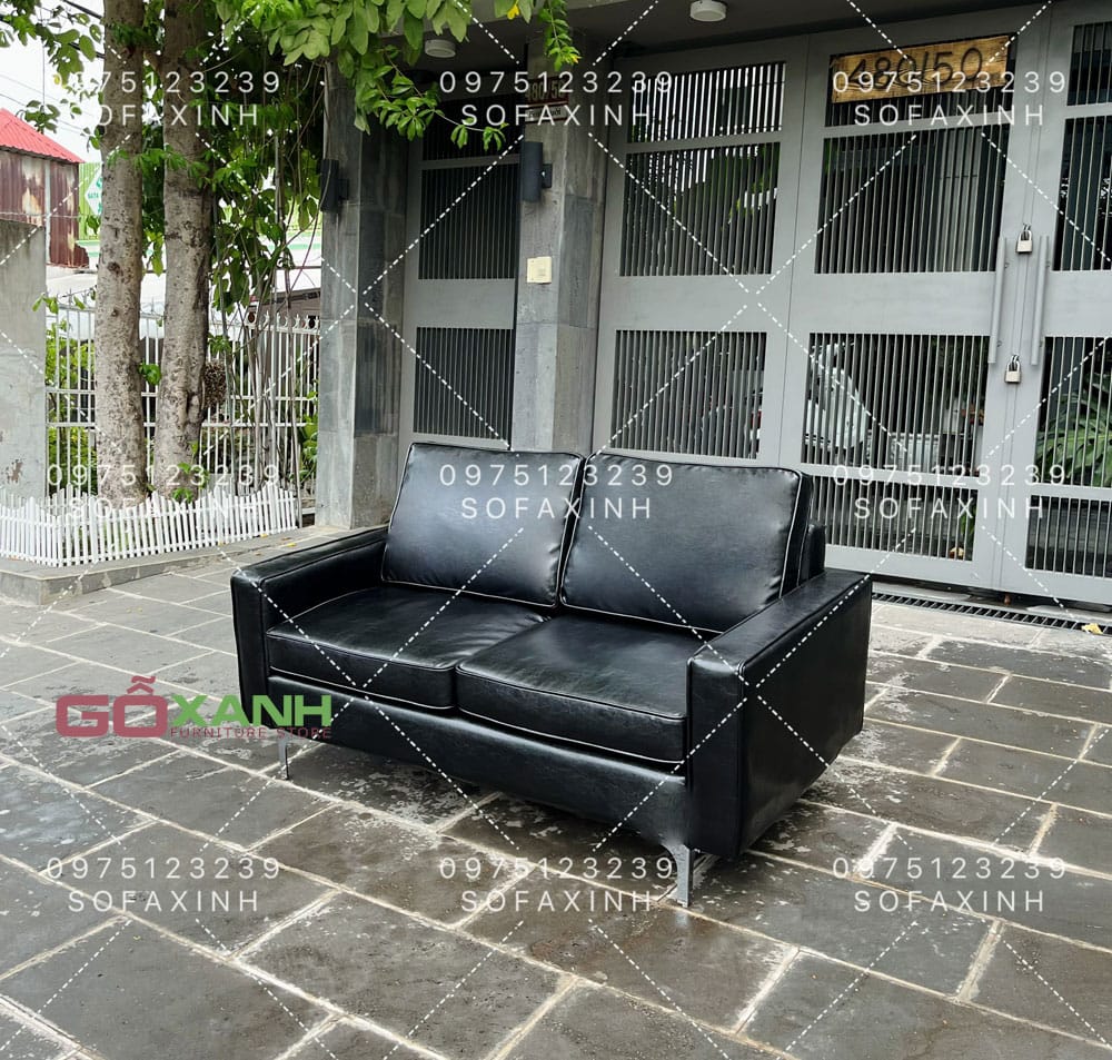 Bộ sofa băng nệm rời êm ái dễ dàng vệ sinh size 1m4