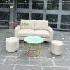 Bộ sofa băng nệm rời êm ái dễ dàng vệ sinh size 1m4