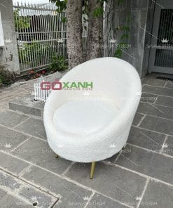 ghế đơn thư giãn hình hột xoài dáng bầu dục độc đáo