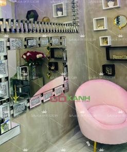 ghế đơn thư giãn hình hột xoài dáng bầu dục độc đáo