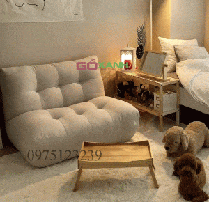 ghế sofa tamy 90cm phong cách hàn quốc múi ú siêu cute