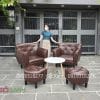 Mẫu Ghế Sofa Đơn Da (Simili) Hiện Đại Giá Rẻ