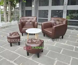 Mẫu Ghế Sofa Đơn Da (Simili) Hiện Đại Giá Rẻ 2