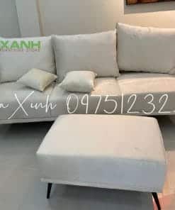 sofa băng đế mảnh với 3 đệm ngồi sang trọng hiện đại