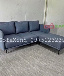 sofa băng đế mảnh với 3 đệm ngồi sang trọng hiện đại
