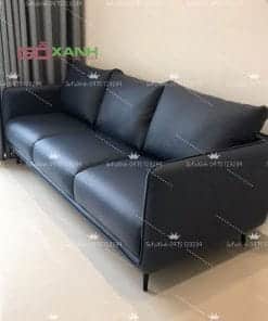 sofa băng đế mảnh với 3 đệm ngồi sang trọng hiện đại