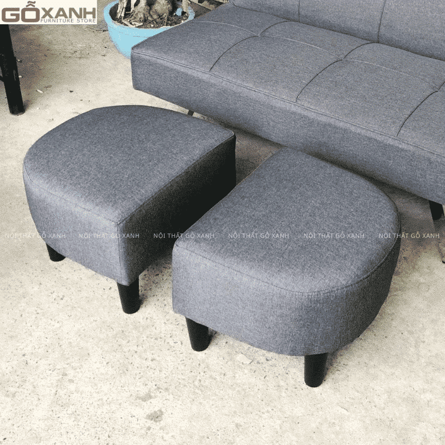 Ghế Đôn Sofa Hình Bán Nguyệt 1 Người Ngồi, Tăng Không Gian Tiếp Khách, Màu Gì Cũng Có