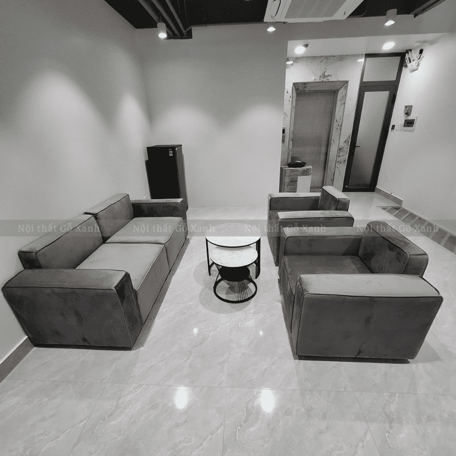 Sofa 2 Chỗ Ngồi Giá Rẻ Dành Cho Phòng Khách Hiện Đại - Tùy Chỉnh Chất Liệu Bọc Theo Yêu Cầu